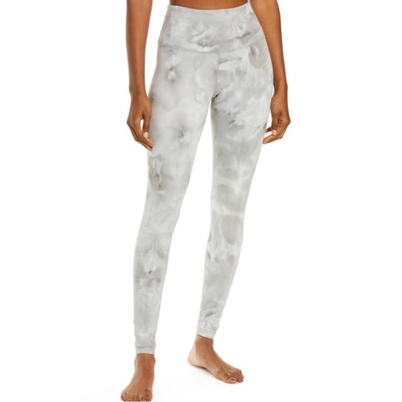 Zella Pants - Zella Women’s Spray Dye High Waist Leggings Grey Size Small